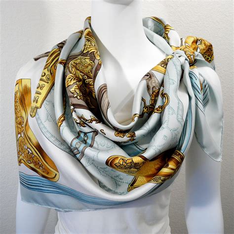 hermes light blue scarf|hermes scarf buy online.